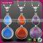 Custom Jewelry Wholesale Purple Gemstone Heavy Necklace Set