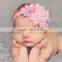 Newborn Baby Girls Flower Headband Soft Elastic Band Headwear Hair Accessories