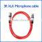 High Quality Noise Free 3P XLR Male to Female Microphone Cable