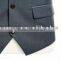 70% polyester 30% viscose custom sleeveless suit vest