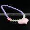 Kids and baby diy jewelry accessories acrylic cartoon pendant necklace