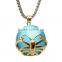 High quality women opal stainless steel pendant