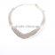Factory Directly Sale New Design Blingbling Fashion Jewelry Necklace of Metal