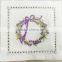 Hand embroidered monogram pillow-floral embroidery ,lavender bag