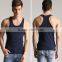 New design fashion training vest or mens tank top and tank top men with high quality accept OEM service