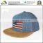 2014 Custom Old School Big Leather Patch trucker Hats