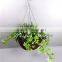 Artificial flowers hanging basket