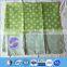 green custom printed Plain coloured cheap cotton table cloth