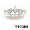 wholesale glitter miniature rhinestone crown boys crowns