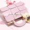 Fashion style zine alloy with a feather cover for handbag decoration