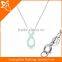 925 sterling silver necklace opal jewellery necklace with peace logo