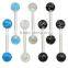 TR01054 resin tongue ring , plastic tongue ring body jewelry