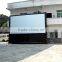 Excellent quality black inflatable projection movie screen