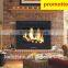 YN-020 indoor antique metal wood burning fireplace