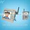 2.4GHz long range 2 family waterproof door bell video door intercom wireless video intercom