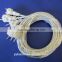 VDE Approved european textile power cords H03RT-H cotton braided