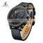 Alibaba Express New Watches Men Weide UV1506 Wristwatches With Genuine Leather Strap Watches For Men