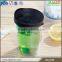 Promotional short acrylic tumblers with lid