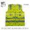 high visibility Fluorescent Yellow multi pockets reflective vest