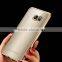 Plating Crystal Clear Case for S7&S7 edge Transparent Ultra Thin TPU Soft Case for Samsung Galaxy S7/S7 edge