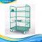 Nesting style rolling trolley for cargo transport
