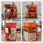 HR1-10 hydraulic interlocking brick machine price, automatic machine introduction, small scale industries