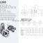 New zinc alloy cabinet tubular key 7-pin lock 2200
