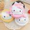 Hello Kitty Custom Contact Lens Cases Could Print LOGO OEM Contact Lens Dual Boxes 