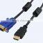 OEM High Speed With Magnet Ring hd Multimedia to Vga Cable for Mac