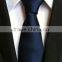 Simple solid color little stripes jacquard polyster neckties
