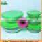 glass bowl with lid heat resistant 5pcs glass bowl set for microwave oven