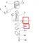 6151-31-3040 metal assy bulldozer engine parts japan