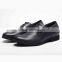 2016 comfortable genuine leather formal shoes for men black