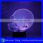 Creative Vision Rugby Helmet 3D Night Light Indoor Decoration LED Night Light