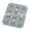 Taiwan made Compression molding silicone keypad for remote controller