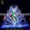 3D Fountain 220V modern outdoor decorative christmas led lighting