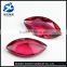 Synthetic rose red 10x20mm glass stones for jewelry , crystal glass stone, loose glass stone