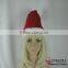 2016 new good quality hot sale red velvet christmas hat