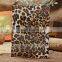 PU Leopard design case for iPad 5, pu leather cover case for iPad Air tablet,tablet pc cases