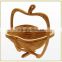 Hot Sale Apple Shape Hesco Easter Basket for Fruit --BK006