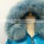 2015 new popular lady size style D14 down down jacket with fur