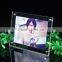 2015 New Design Beautiful Romantic Fashion photo frame acrylic with Magnet