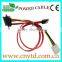 high speed red color sata data splitter cable