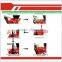 QT1-15 Interlocking soil brick making machine