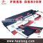 Custom Design Sublimation Sport Beach Soft Fleece Knes Banner Blanket