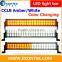 2016 new launch amber+white color light bar/amber off road led light bar 30W 60W 90W 120W 150W 180W 210W 240W 270W