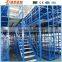Steel warehouse multi-level mezzanine flooring