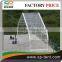 Big aluminum frame clear pvc shelter curved tent 25x30m on sale