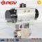 high pressure explosionproof welded pneumatic ball valve actuator in china