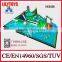 2015 theme park ocean park Giant Water Park Equipment, Inflatable Water Park With Slide ,water playground with steel pool